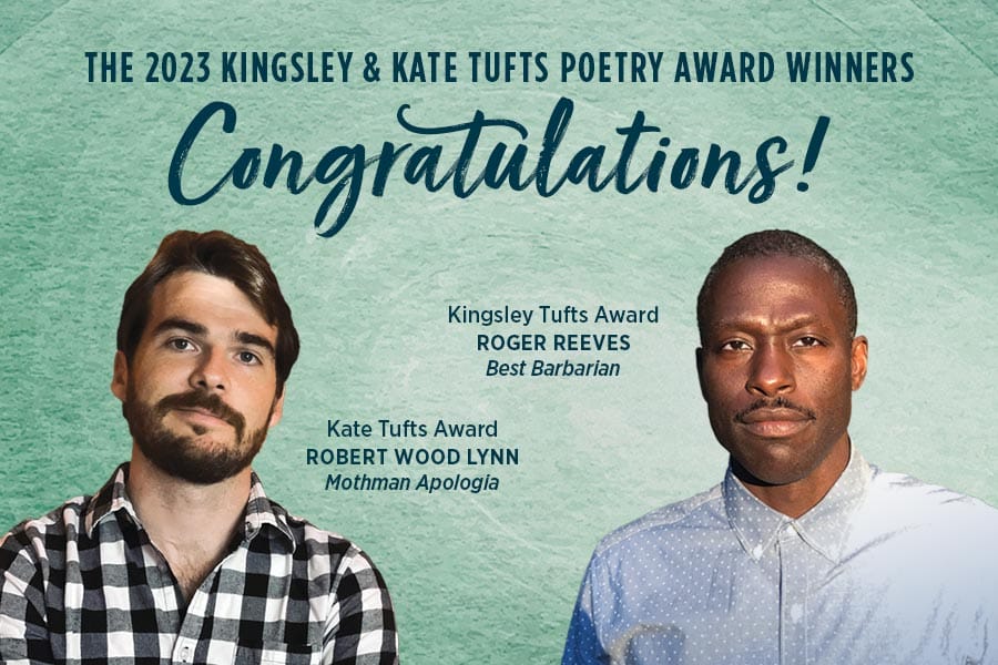 The 2023 Kate & Kingsley Tufts Poetry Award Winners